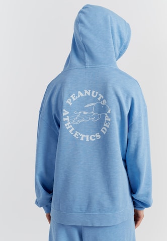 Chinti & Parker - Sudadera 'Jog On Snoopy' en azul: frente