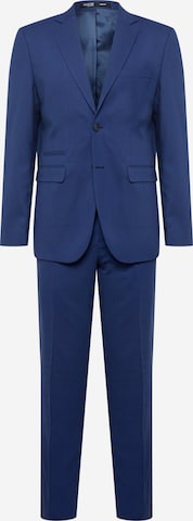 Coupe slim Costume SELECTED HOMME en bleu : devant