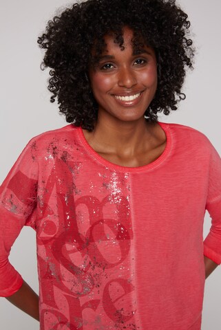 Soccx - Camisa 'Memory Lane' em vermelho