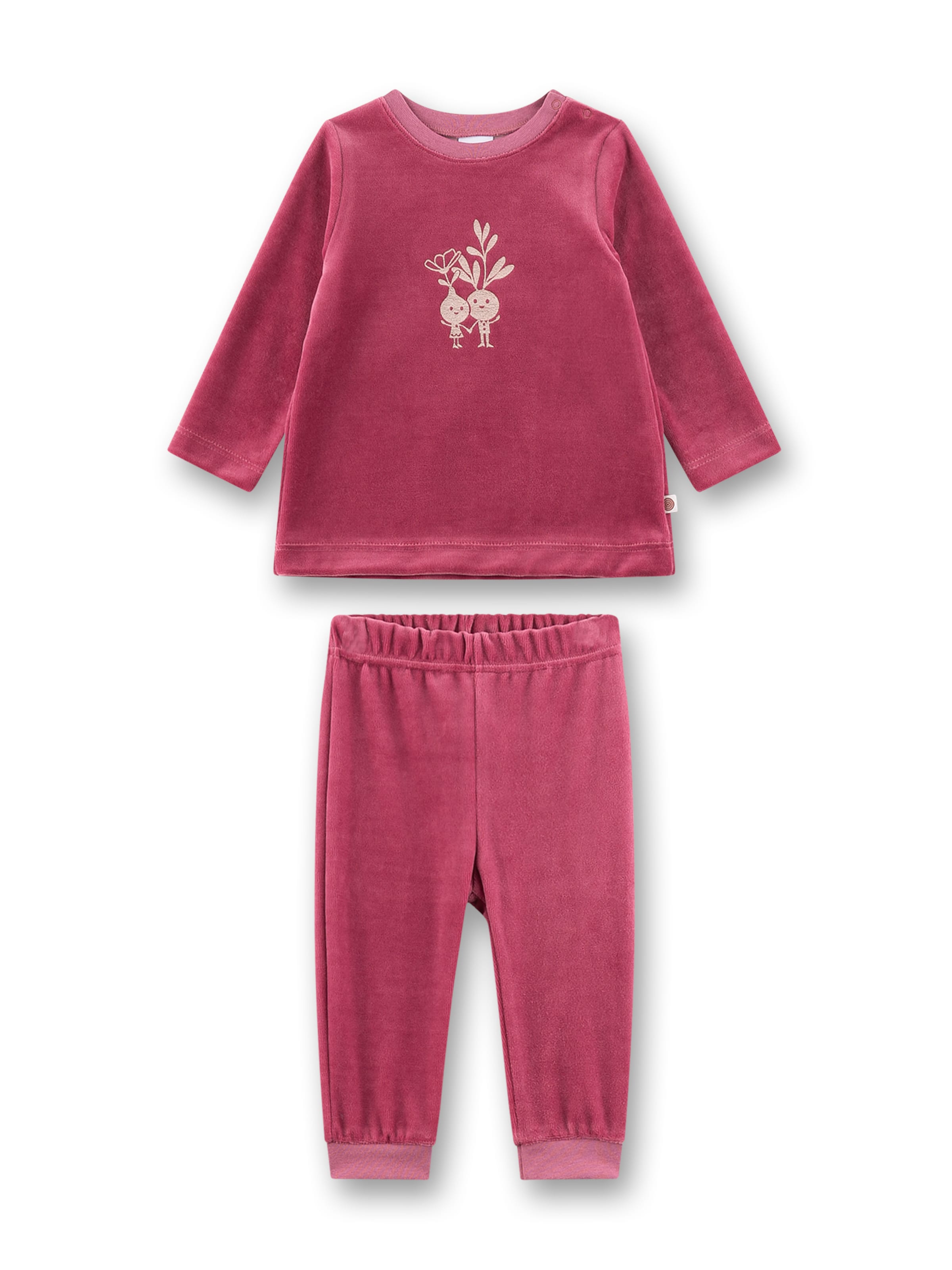Sanetta Schlafanzug in Pink: Vorderseite
