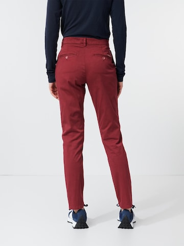W. Wegener Chino Pants 'Chiva 8500' in Red