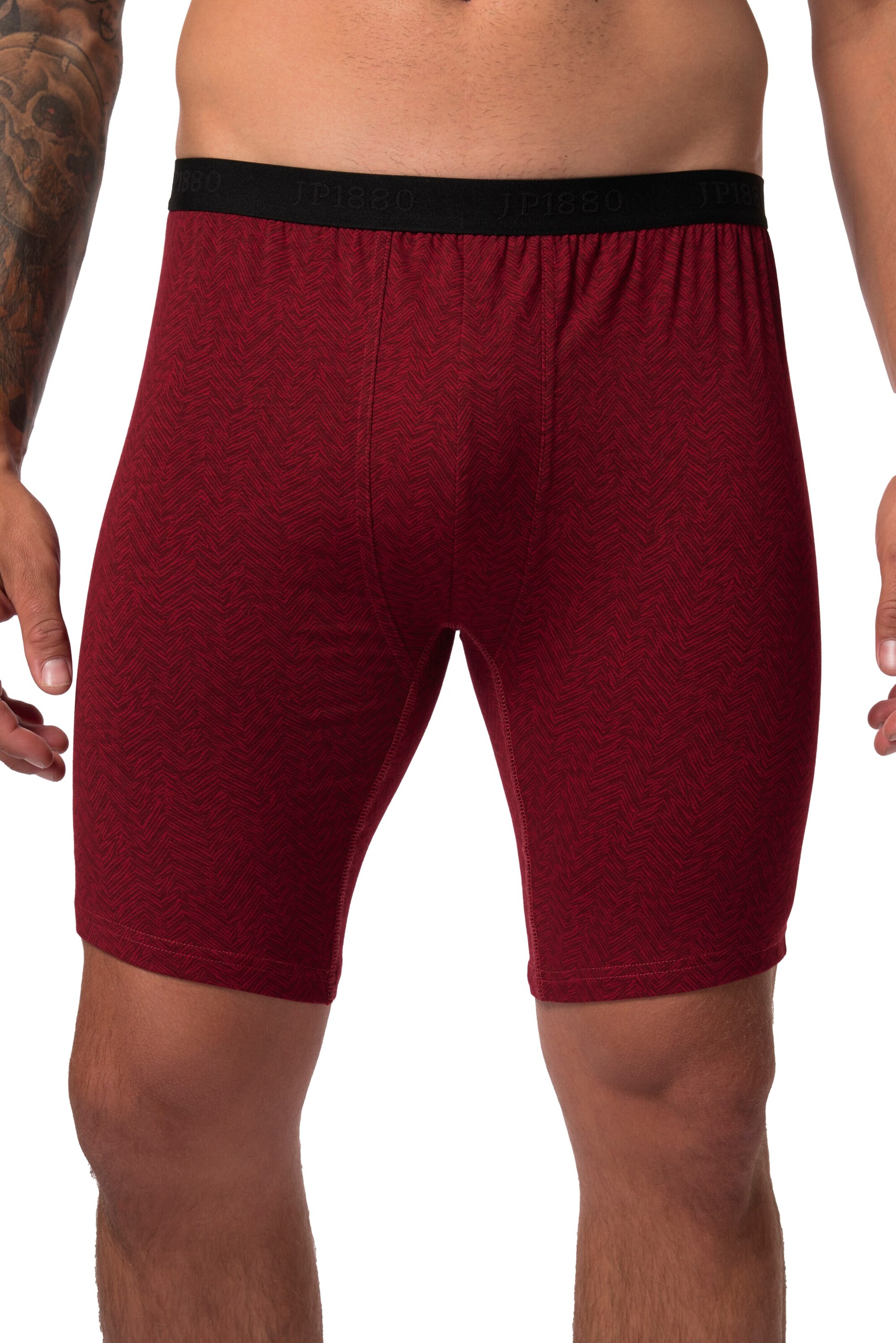 JP1880 Boxershorts in Rot: Vorderseite
