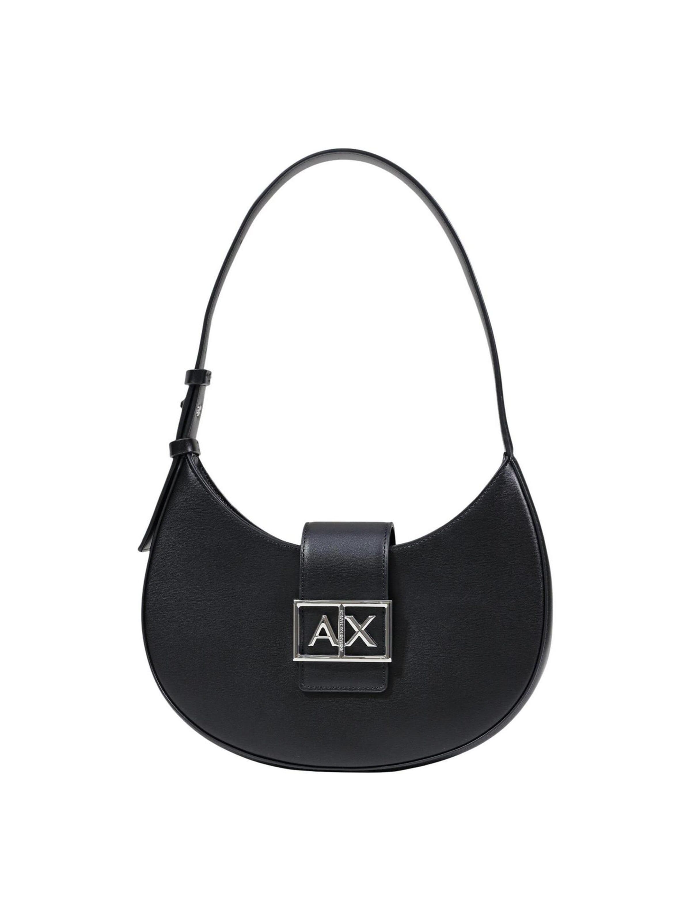 ARMANI EXCHANGE Shoulder bag in Black: front
