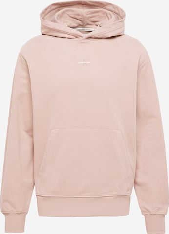 Calvin Klein Jeans - Sudadera en rosa: frente