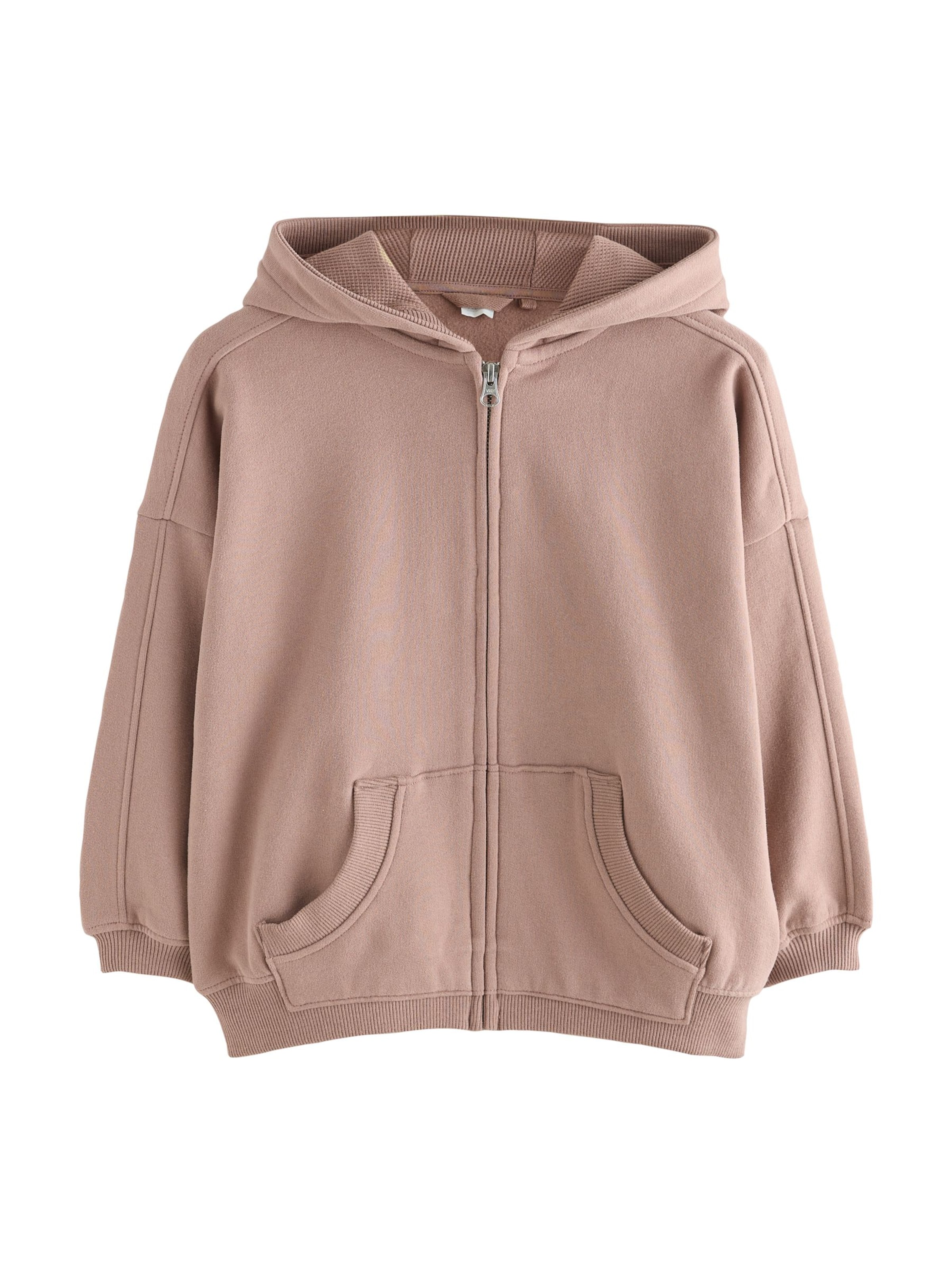 Next Jopa na zadrgo | rjava barva: sprednja stran