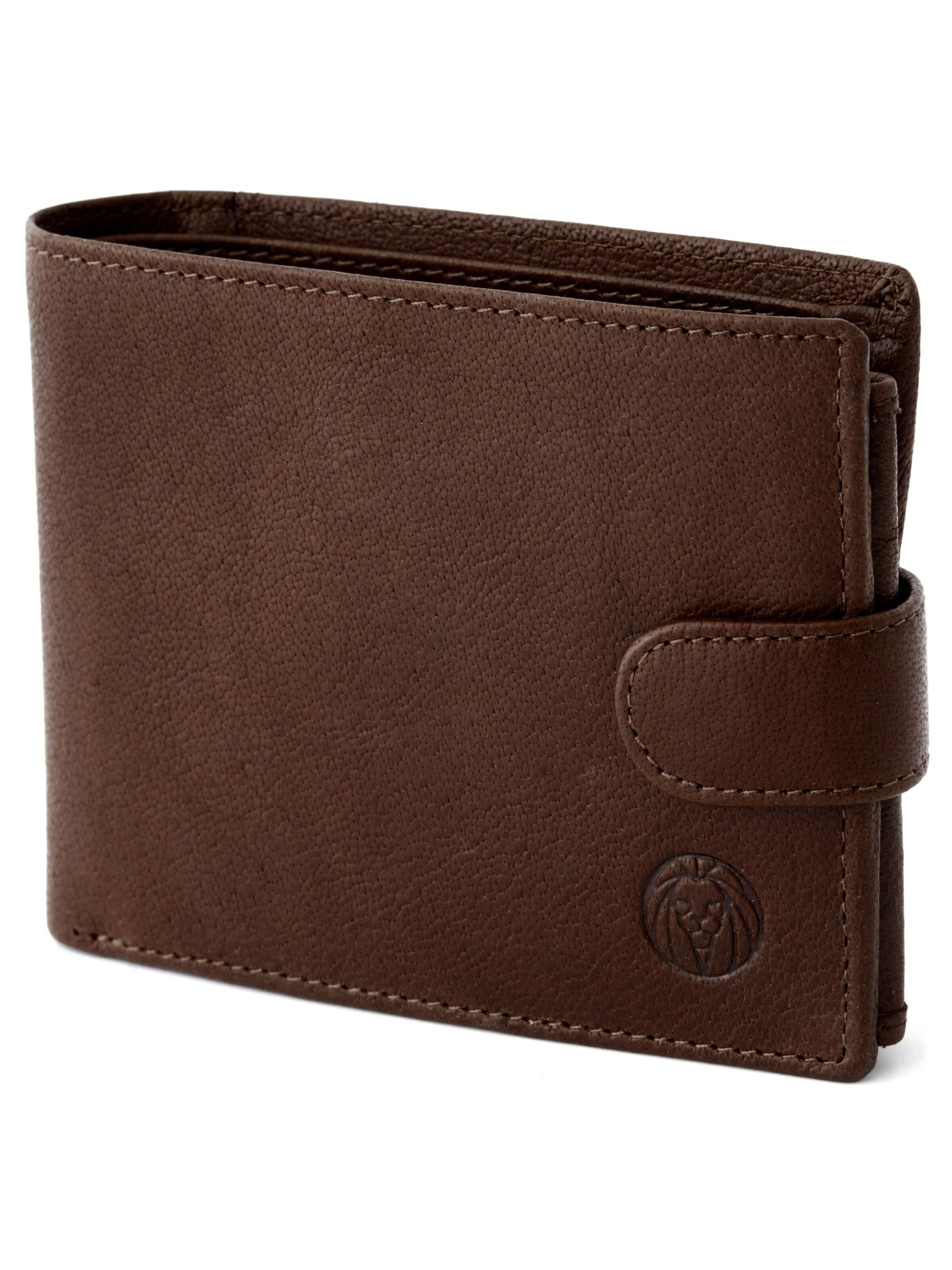 Lucleon Wallet 'California' in Brown: front