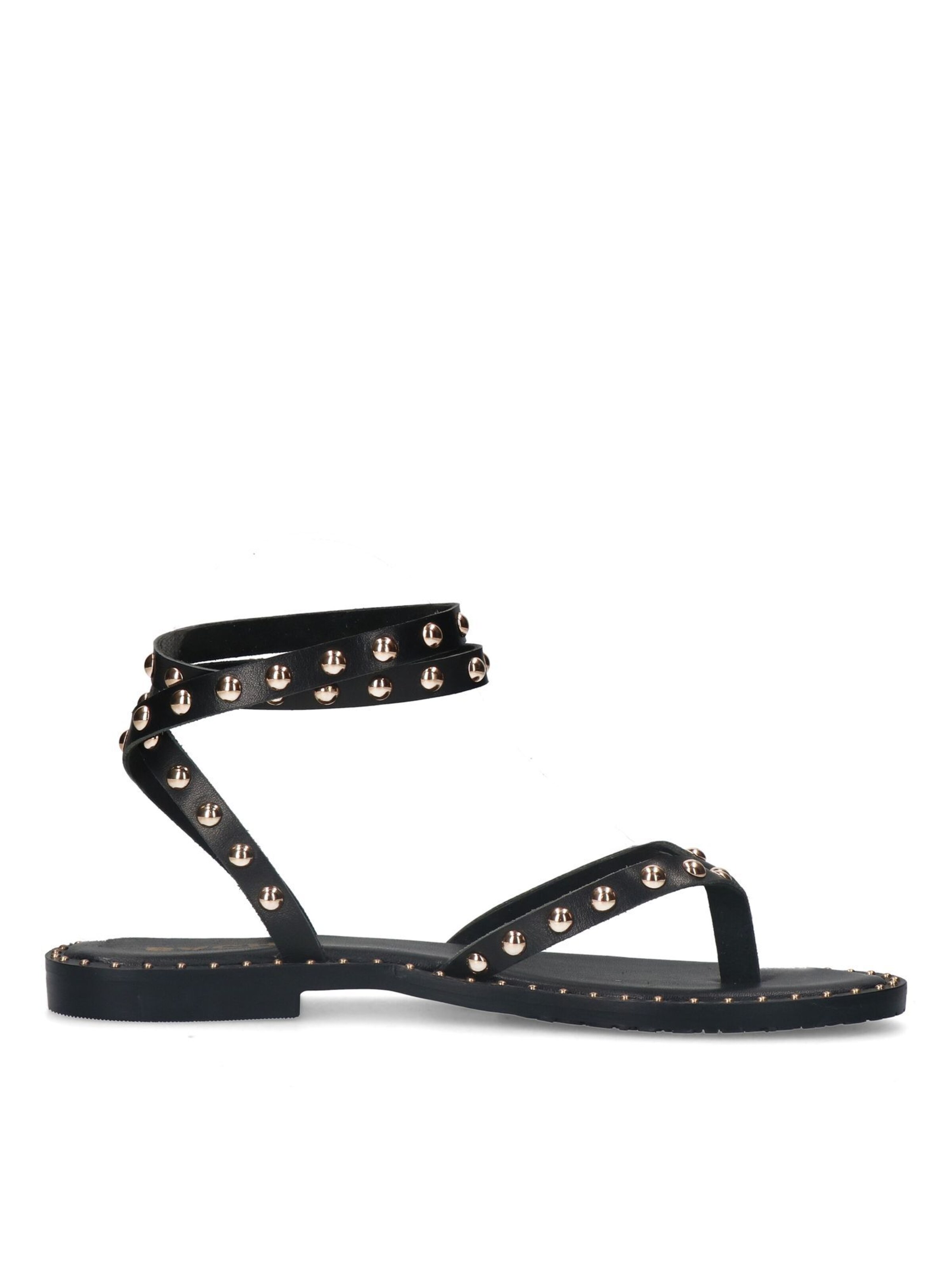 Ballerines à lanières SACHA en noir