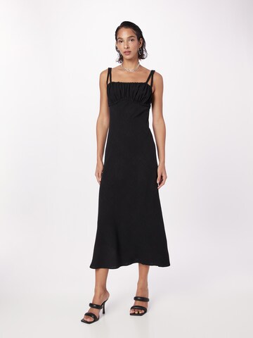 TOPSHOP Dress in Black: front