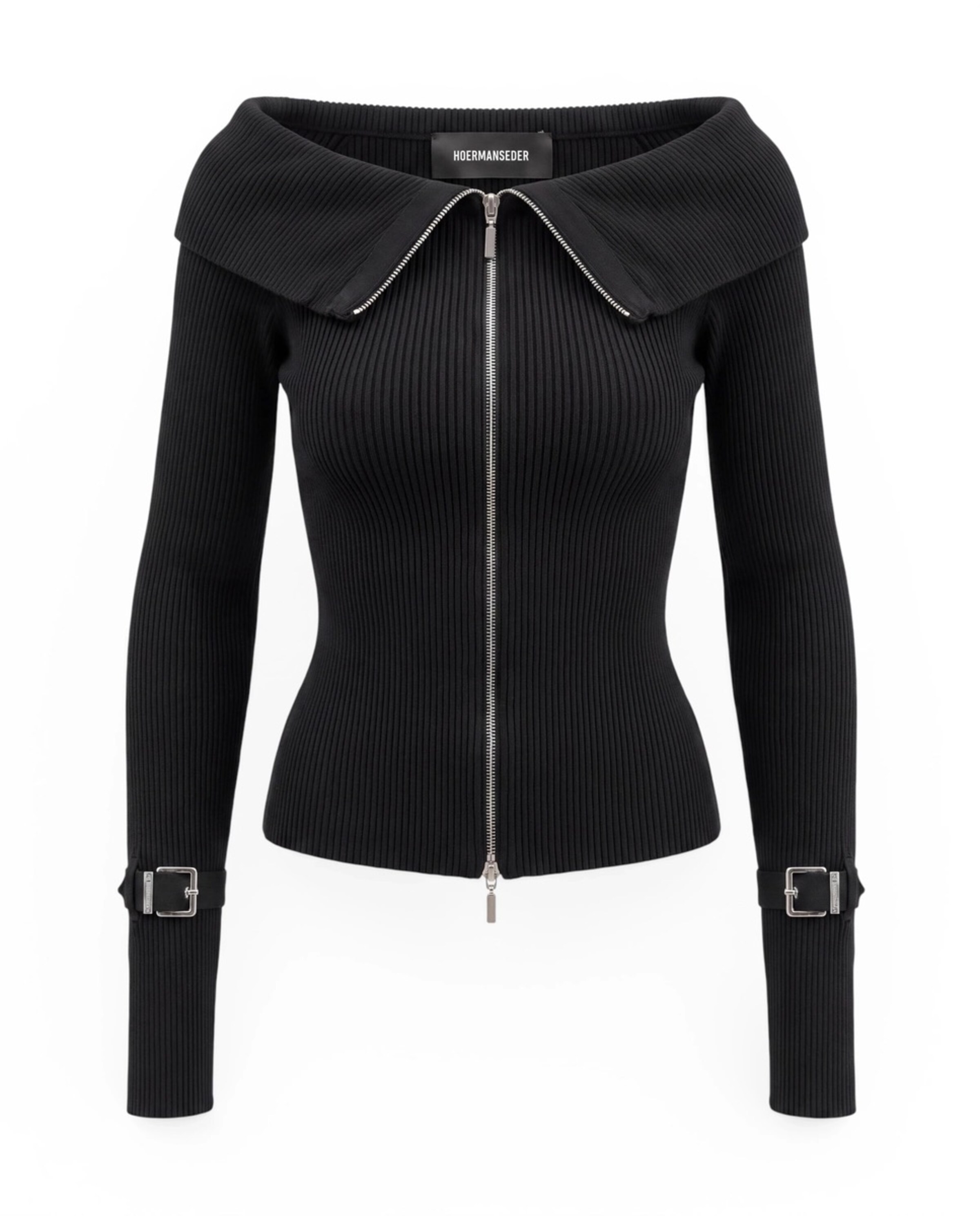 Cardigan 'Salma' Hoermanseder en noir : devant