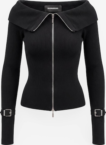 Cardigan 'Salma' Hoermanseder en noir : devant