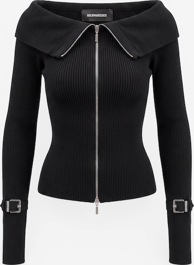 Hoermanseder Cardigan 'Salma' en XS en noir, Vue avec produit