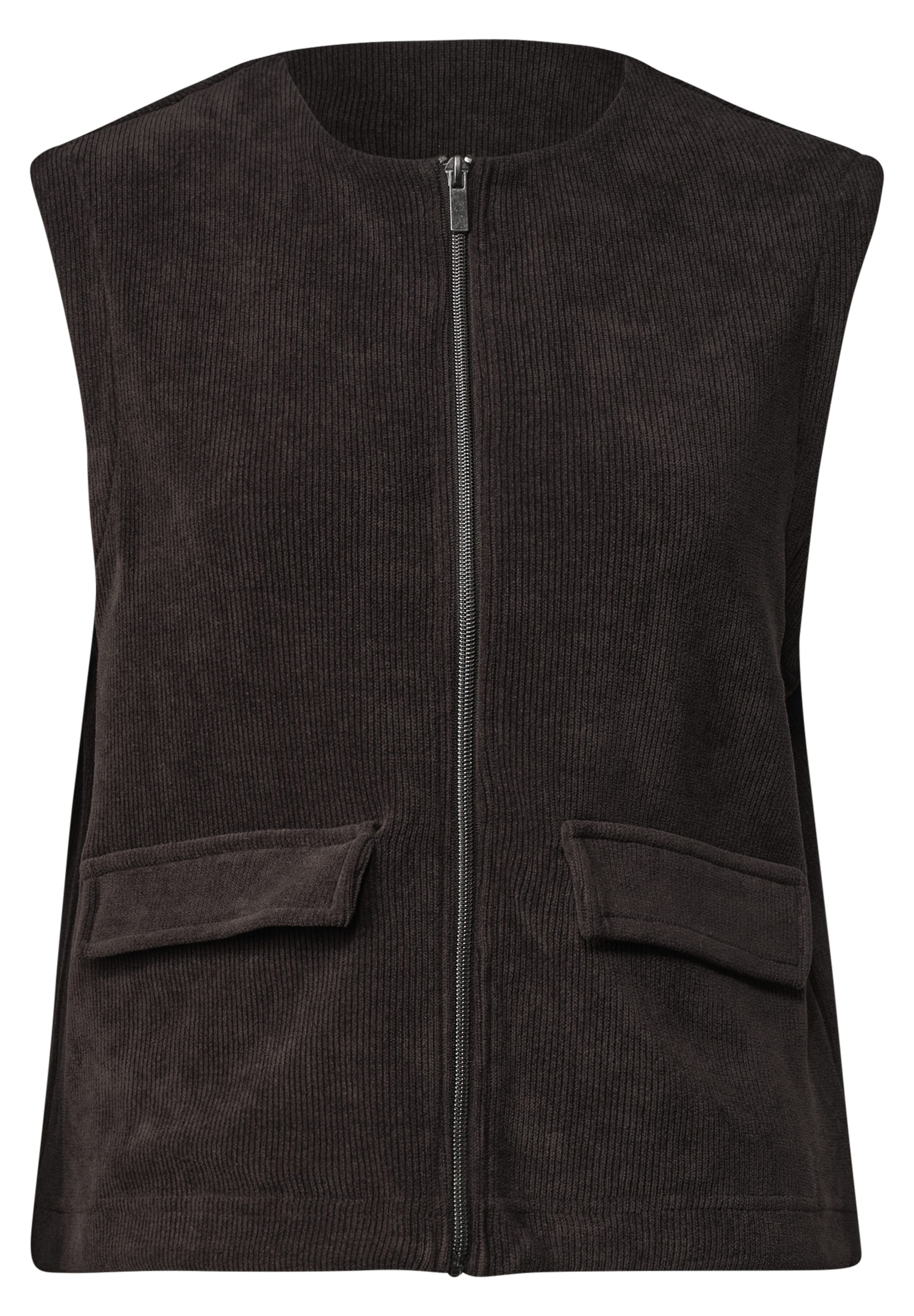 STREET ONE Vest i brun: forside