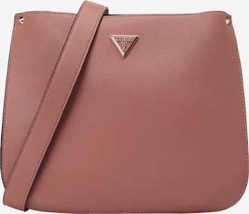 GUESS Crossbody bag 'Meridian' in Pink: front
