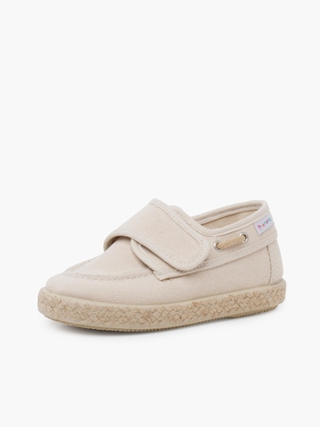 Pisamonas Halbschuh in Beige: Vorderseite
