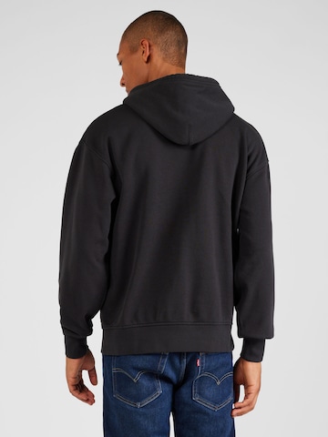 LEVI'S ® Regular fit Sweatshirt 'Relaxed Graphic Hoodie' in Zwart