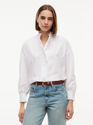 TOMMY HILFIGER Blouse in Wit: voorkant
