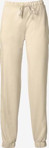Pantalon de sport DEHA en beige : devant