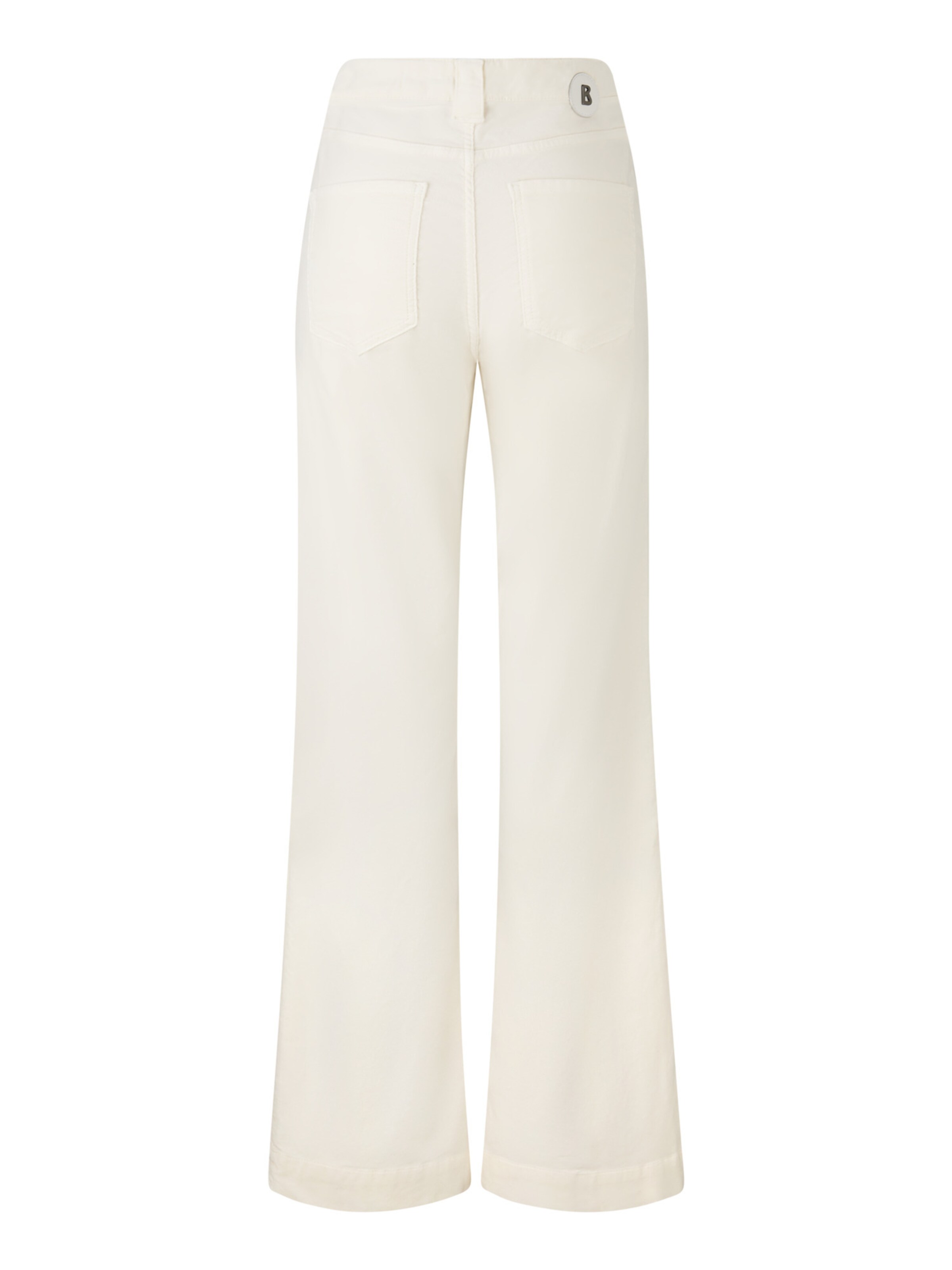 BOGNER Flared Trousers 'Devin' in White
