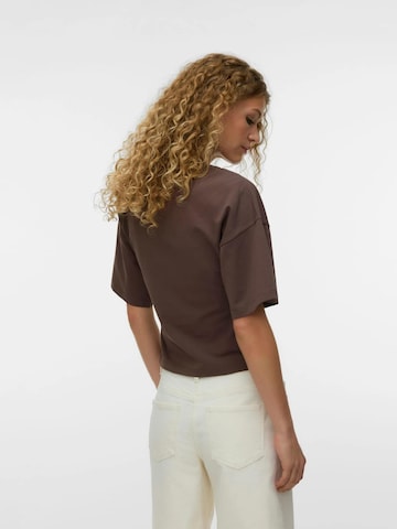 VERO MODA Tricot 'Kiara' in Bruin