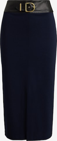 Fustă de la Lauren Ralph Lauren pe albastru: față