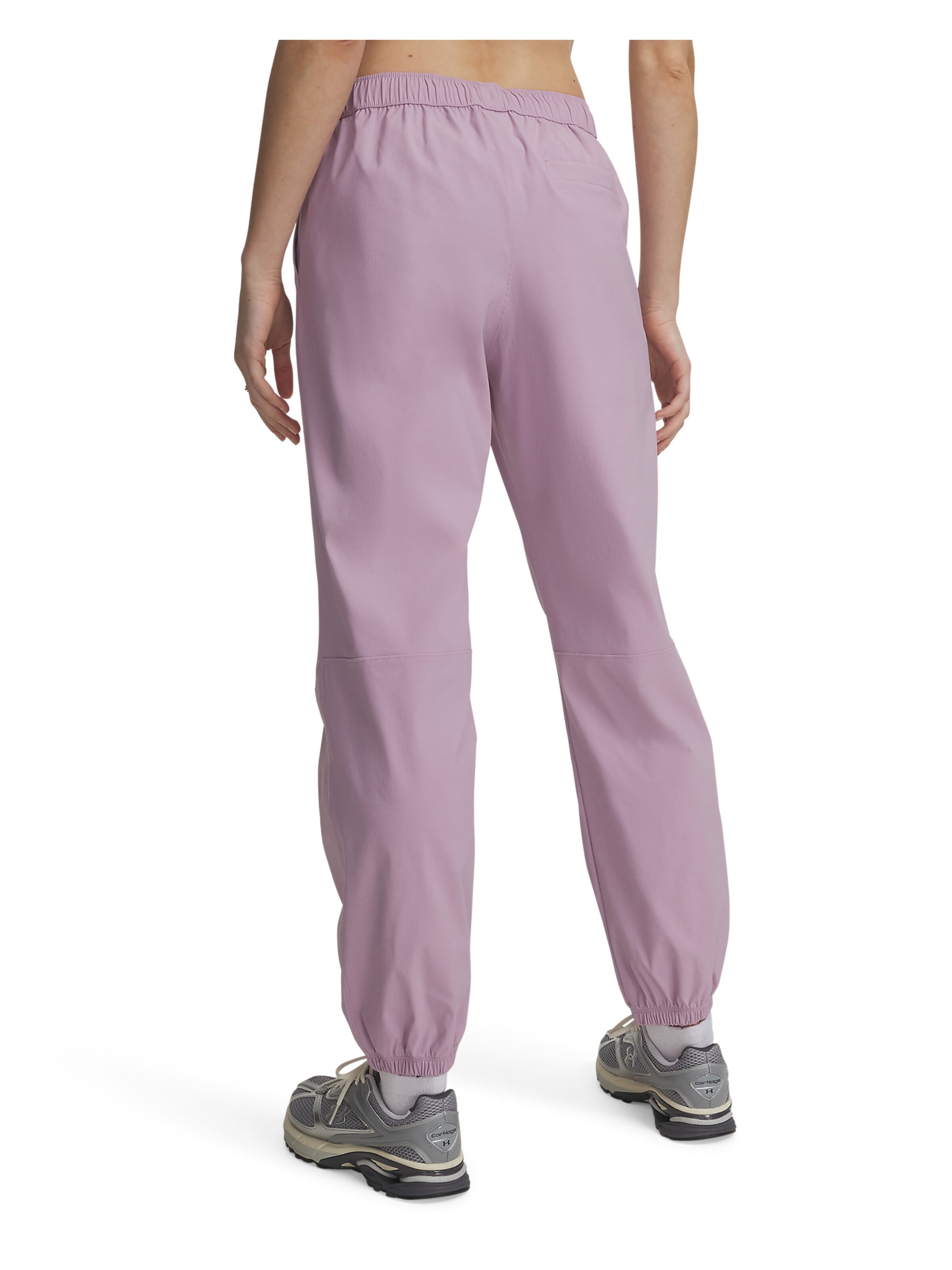 UNDER ARMOUR Skinny Sportbroek 'Unstoppable' in Roze