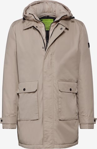 Street One MEN Winter Jacket in Beige: front