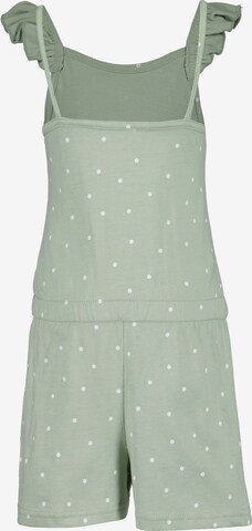 BLUE SEVEN Dungarees in Green: front