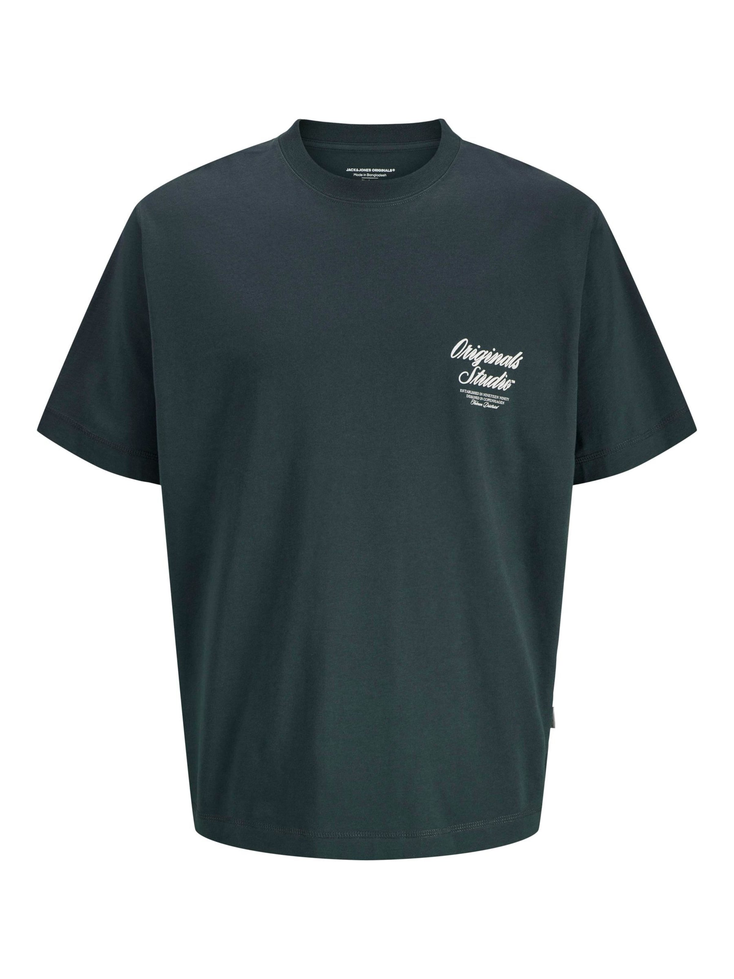 JACK & JONES Shirt 'JORNORREBRO' in Green: front