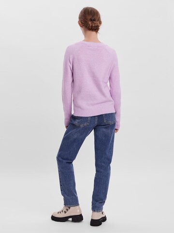 VERO MODA Sweater 'Doffy' in Purple