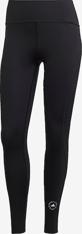 ADIDAS BY STELLA MCCARTNEY Skinny Workout Pants 'Truepurpose Optime' in Black: front