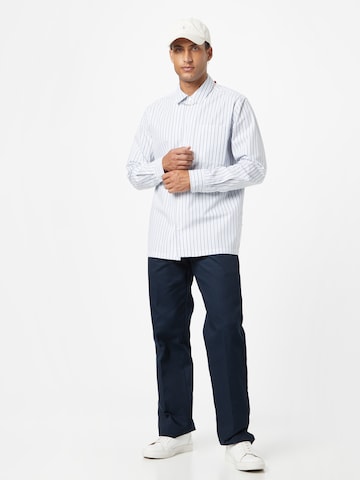 minimum Regular fit Button Up Shirt 'Andres' in Blue