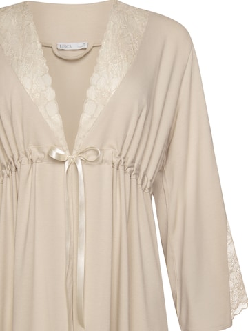 Lisca Dressing Gown 'Destiny' in Beige