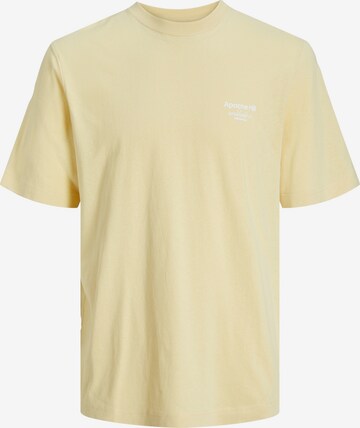 T-Shirt 'Casablanca' Jack & Jones Junior en jaune : devant