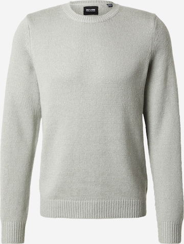 Only & Sons Sweater 'Chris' in Grey: front