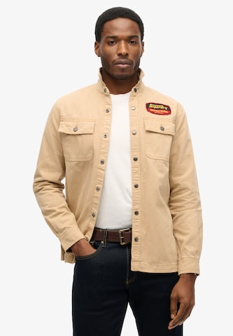 Superdry Tussenjas in Beige: voorkant