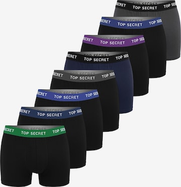 Boxers Top Secret en mélange de couleurs : devant