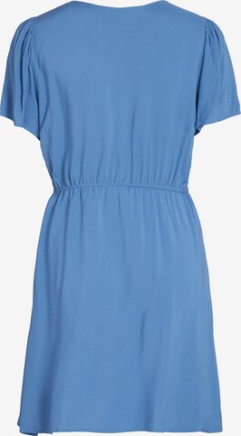 VILA Summer Dress 'TRINE' in Blue