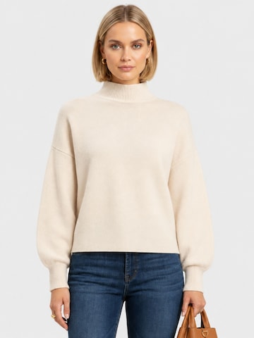 WEARABLE STORIES Knit Cardigan 'Mona' in White