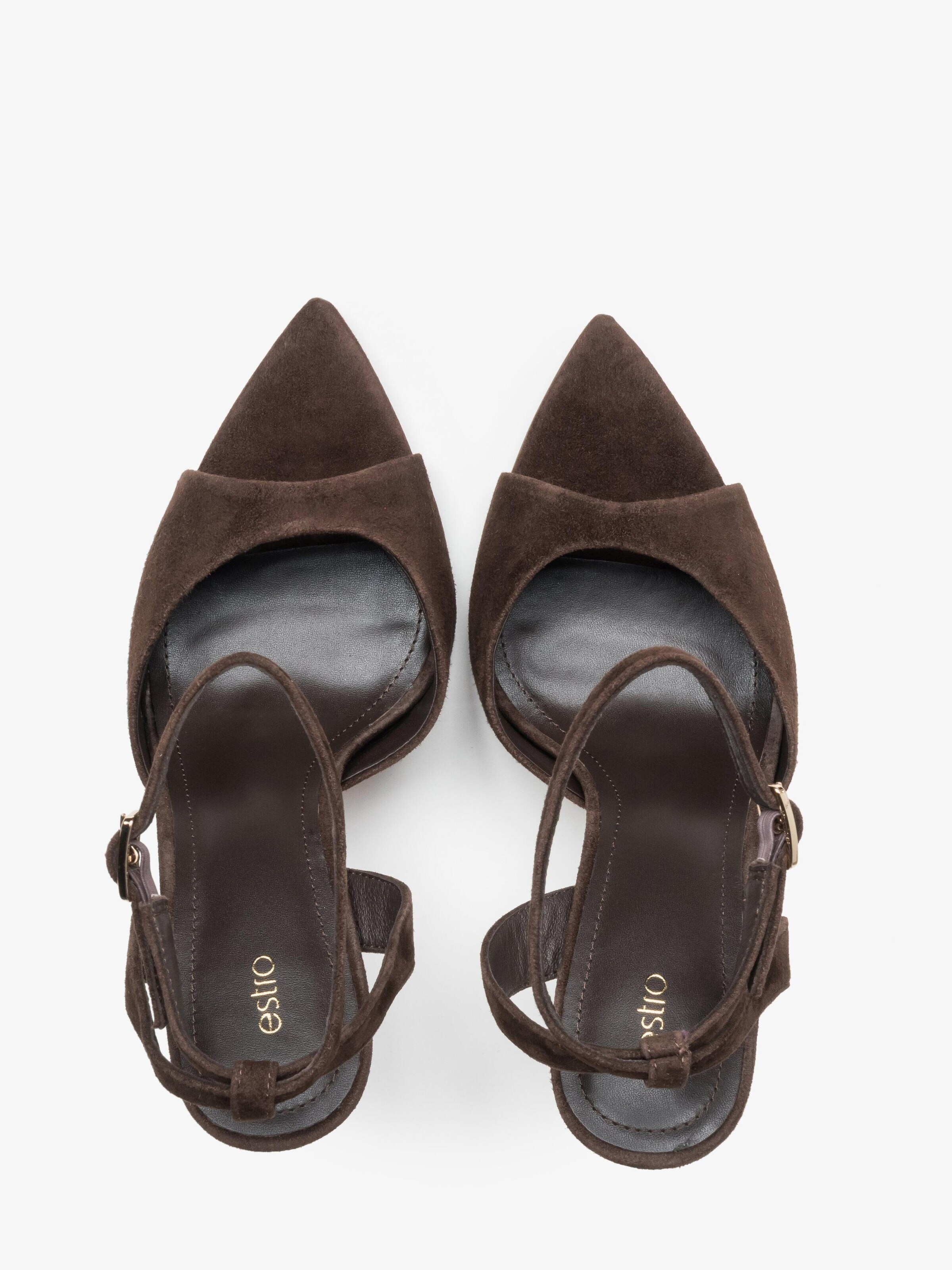 Estro Sandal '680-801' in Brown