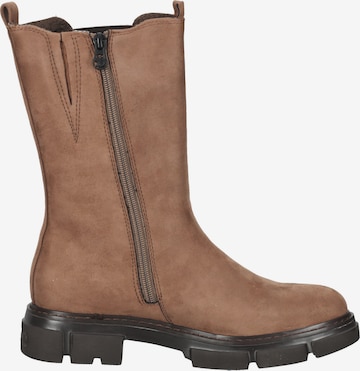 TOM TAILOR Ankle Boots in Brown