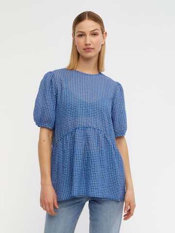 Camicia da donna 'EVELYN' di OBJECT in blu: frontale