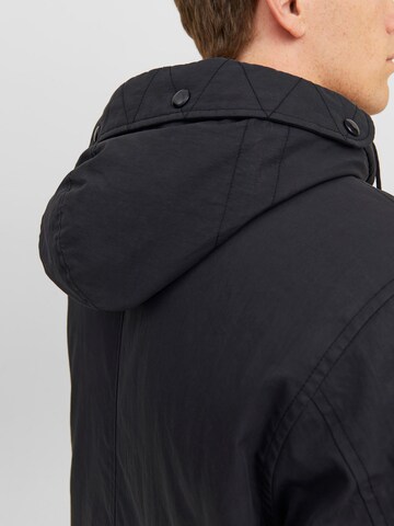 Parka d’hiver 'ASHER' JACK & JONES en noir