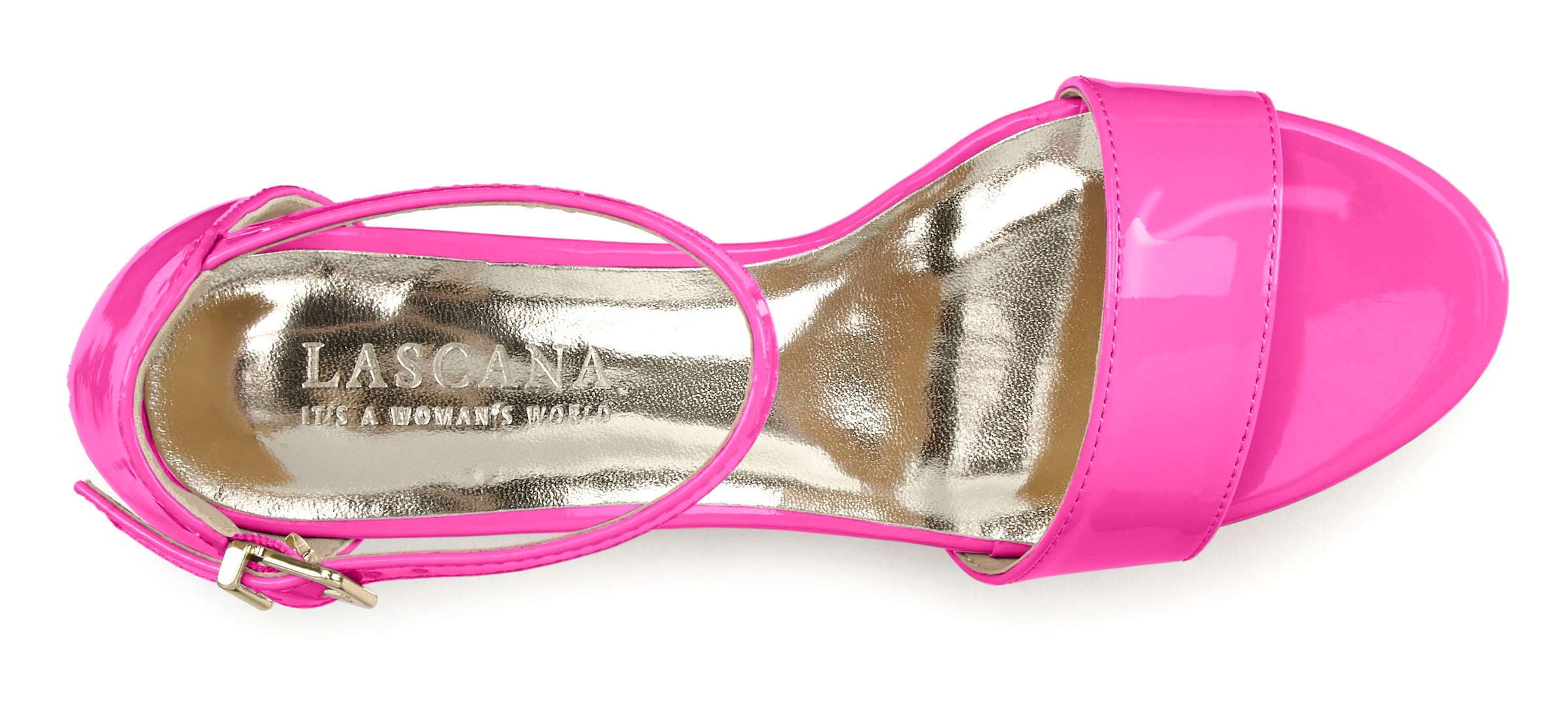 LASCANA Strap sandal in Pink