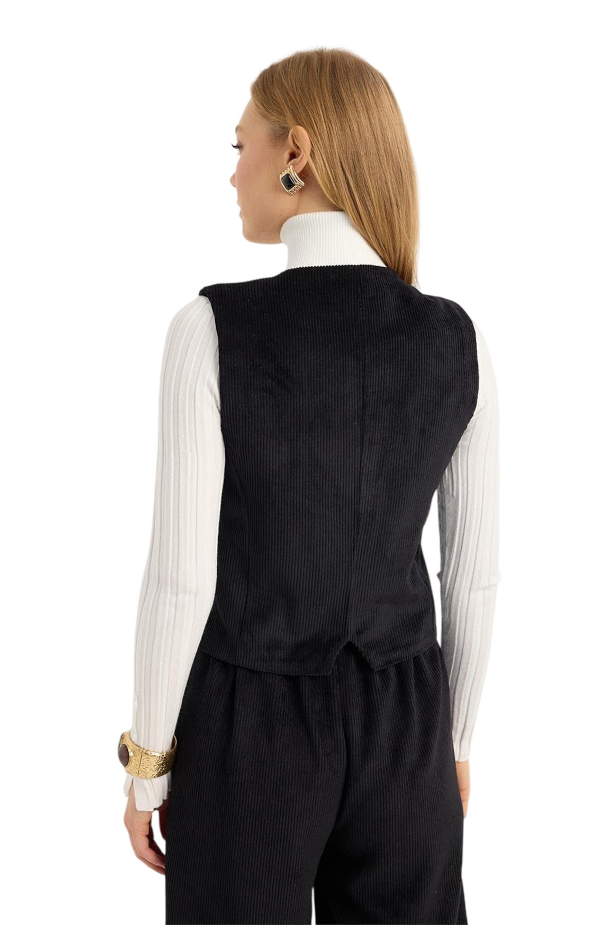 HOME STORE Gilet in Zwart