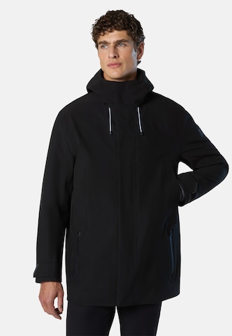 Manteau mi-saison North Sails en noir : devant