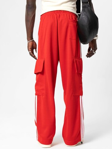 Dandalo - Loosefit Calças cargo 'Joselito' em vermelho