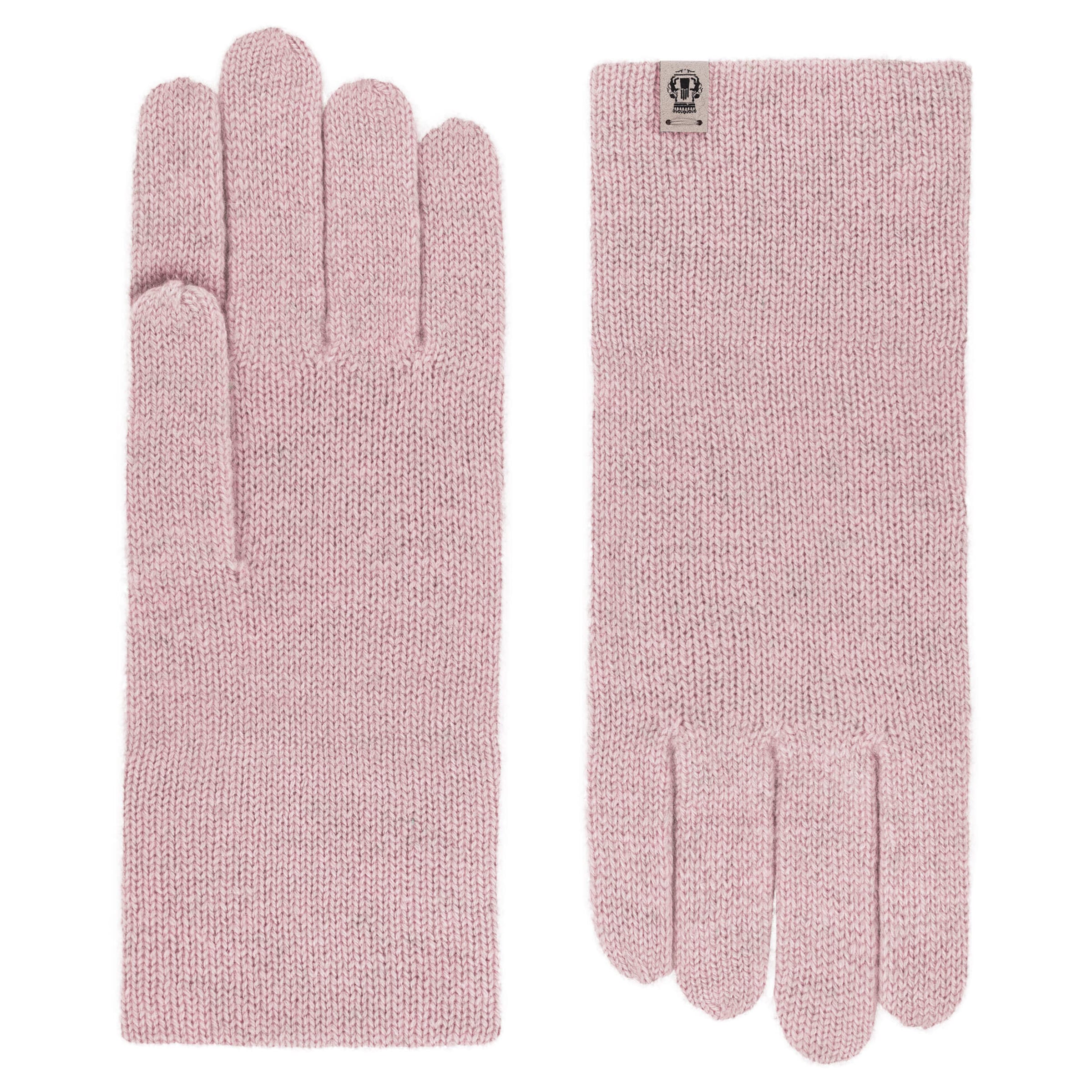 Mezzoguanti 'PURE CASHMERE' di Roeckl in rosa: frontale