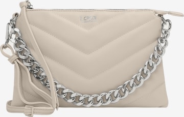 L.CREDI Shoulder Bag 'Kalinka' in Beige: front