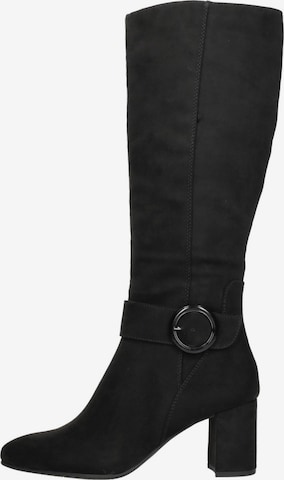 Boots 'Lange Laarzen' MARCO TOZZI en noir : devant
