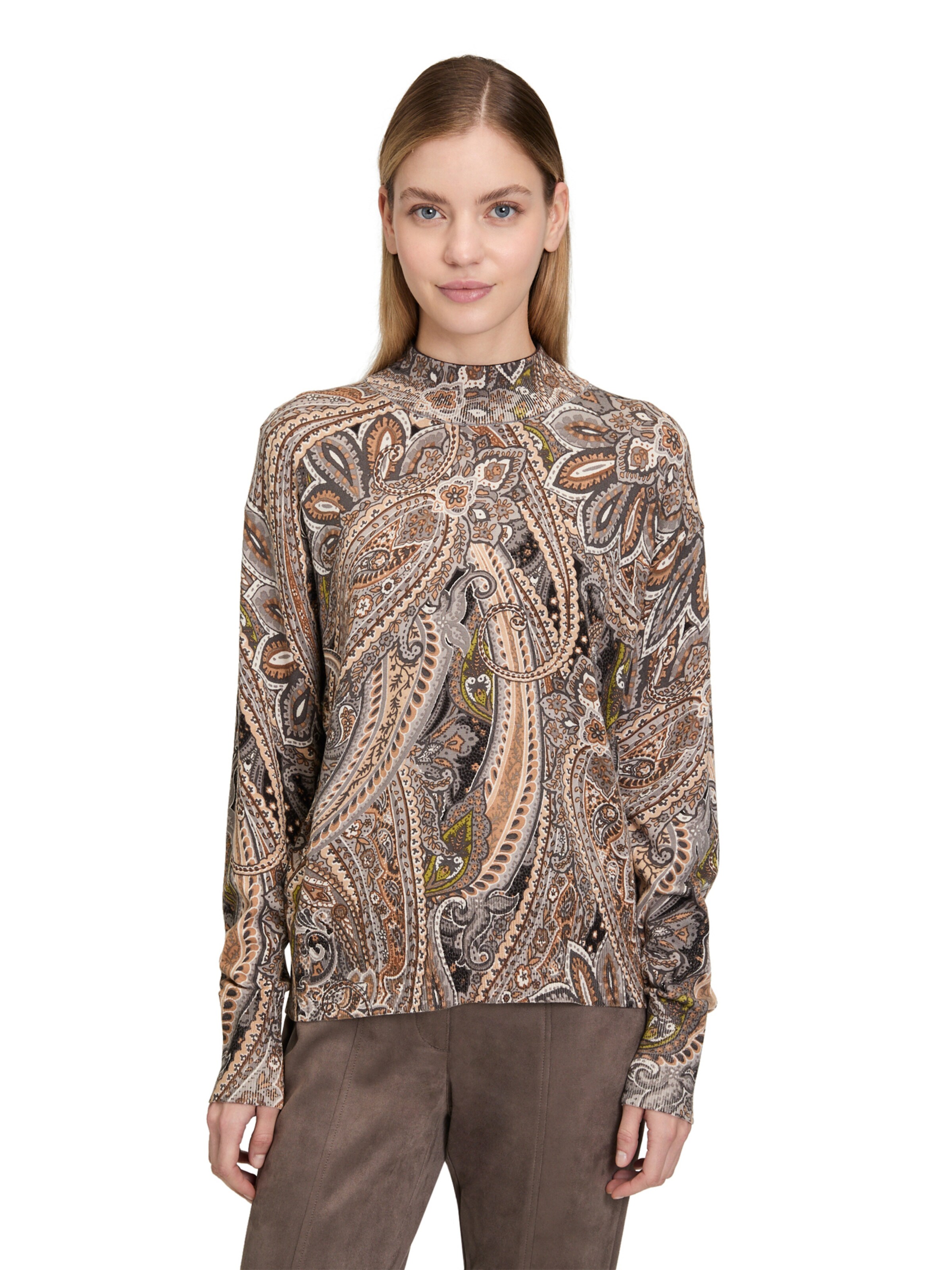 Pull-over Betty Barclay en gris : devant